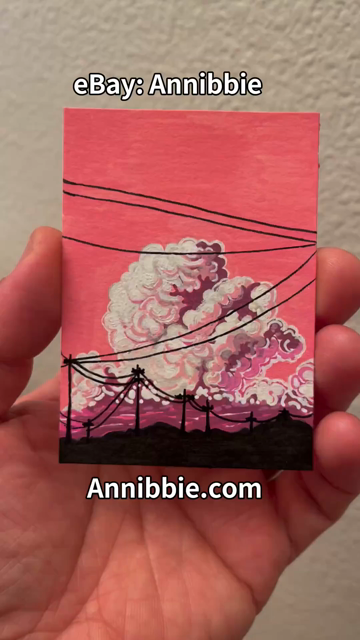 Join our Mailing Club waiting list here: https:// Annibbie.com Ebay: http:// Ebay.com/usr/annibbie # watercolor # painting # art # artist # drawing # aceo # annibbie # acrylic_pain