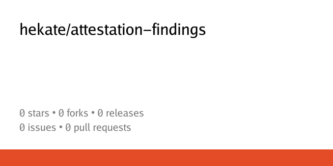 attestation-findings - attestation-findings