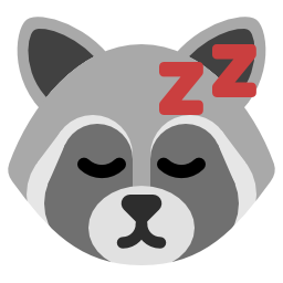 :raccoon_sleep: