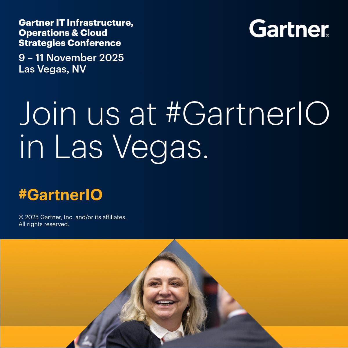 Join us at Gartner IO