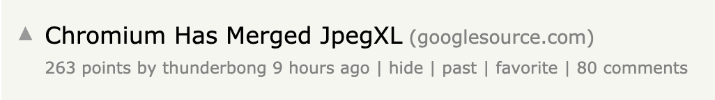 Chromium Has Merged JpegXL