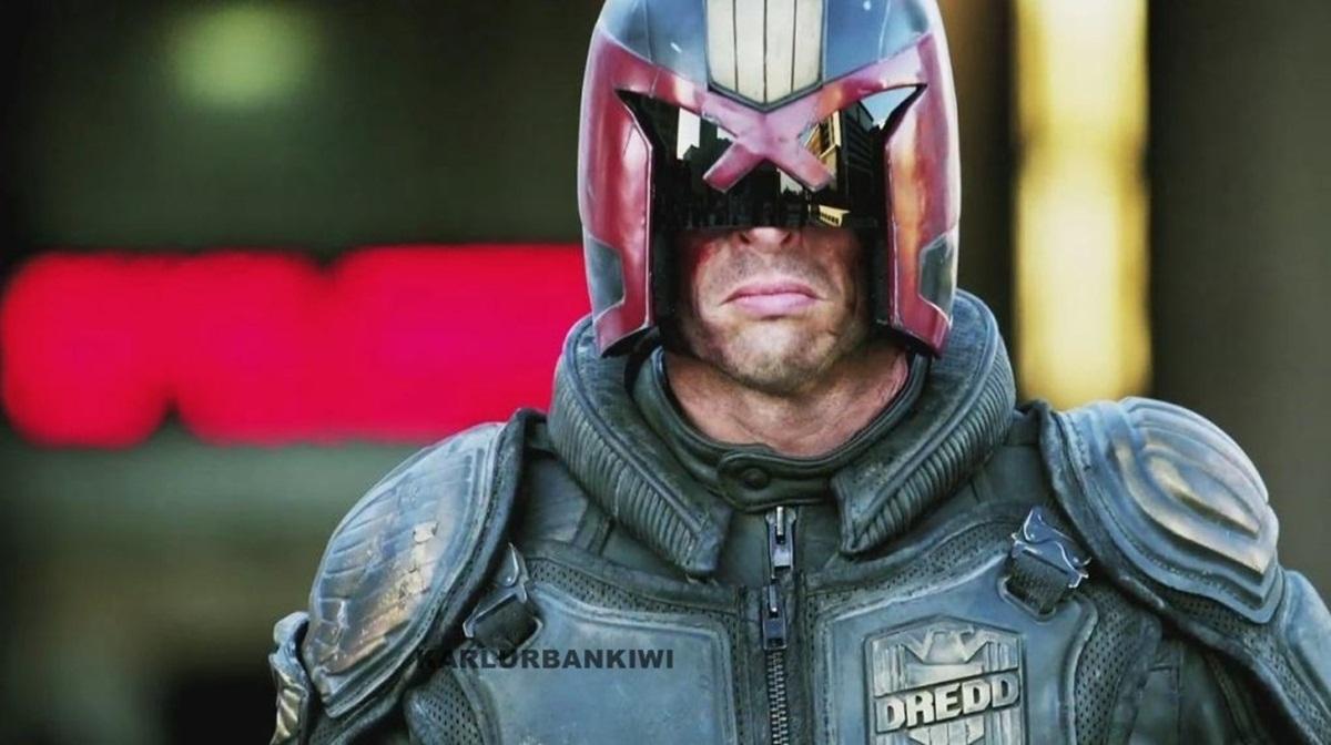 Photo of Karl Urban as Judge Dredd