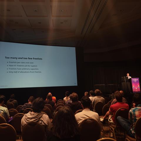 Mark Shannon speaking at PyCon US 2026