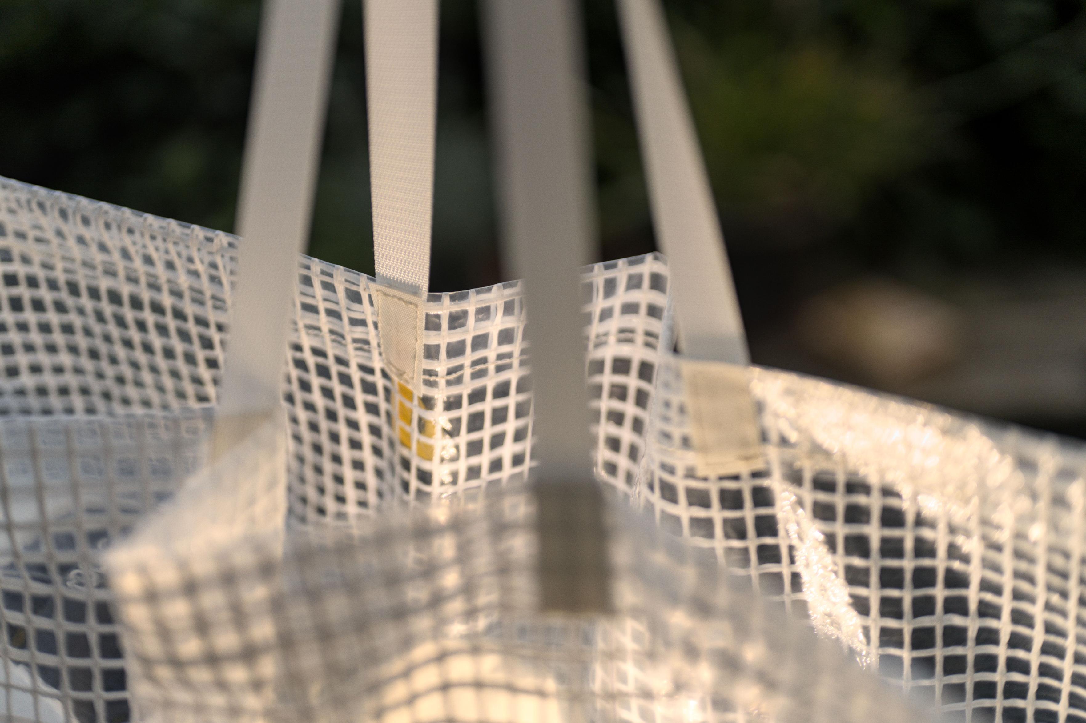 At the inside, the stitching through the webbing
							 is backed by a small piece of a strong fabric.