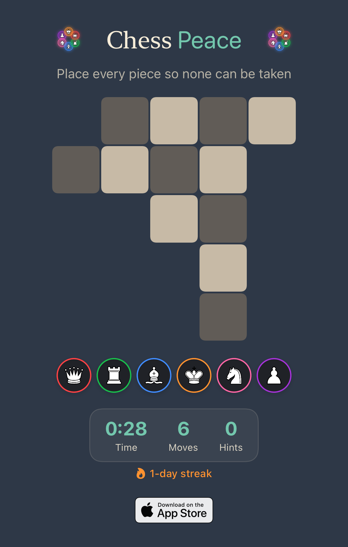 Today’s chess peace puzzle